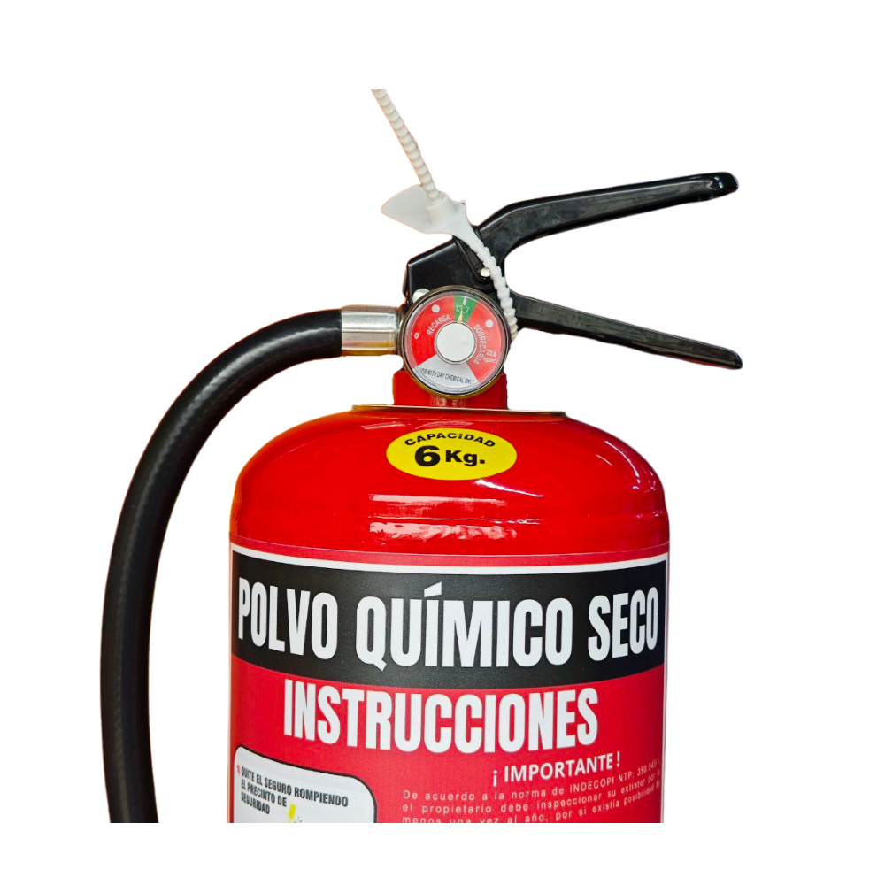 EXTINTOR PQS ABC NACIONAL 6KG - Imagen 3